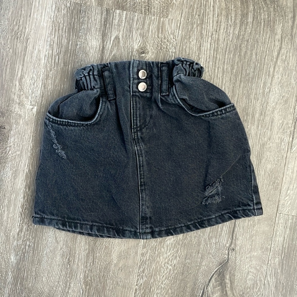 Zara denim skirt